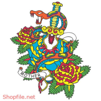 Vector Hình Xăm Decal Thiết kế Độc Đáo Ấn Tượng