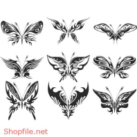 Hình Xăm Vector Decal Thiết Kế Độc Đáo Ấn Tượng