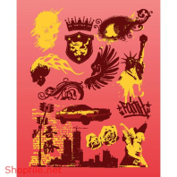 Decal Hình Xăm Vector Thiết Kế Ấn Tượng Độc Đáo