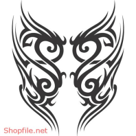 Vector Hình Xăm Decal Thiết kế  Ấn tượng Độc Đáo