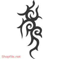 Vector Hình Xăm Decal Thiết Kế Ấn Tượng Độc Đáo