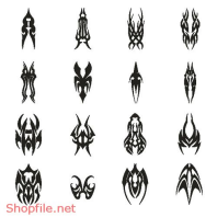 Vector Hình Xăm Decal Thiết Kế Đẹp