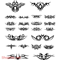 Vector Hình Xăm Hoa Văn Họa Tiết