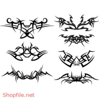 Vector Hình Xăm Decal Thiết Kế Các Loại Đẹp