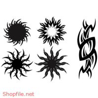 Hình Xăm Vector Decal Thiết Kế Độc Đáo Ấn Tượng