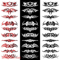 Vector Hình Xăm Decal Thiết Kế Hoa văn