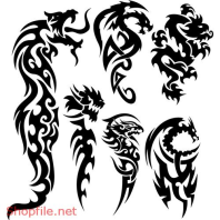 Hình Xăm Vector Decal Thiết Kế Đẹp