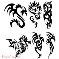 Hình Xăm Vector Decal Thiết Kế Đẹp