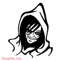 Hình Xăm Vector Decal Thiết Kế Đầu Lâu Đẹp