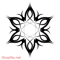 Hình Xăm Vector Decal Thiết Kế Hoa văn