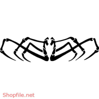 Hình Xăm Vector Decal Thiết Kế Hoa văn