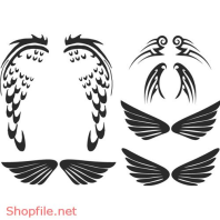 Vector Hình Xăm Decal Thiết Kế Độc Đáo Ấn Tượng