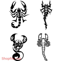 Vector Hình Xăm Decal Thiết Kế Hình BỌ Cạp