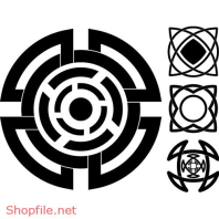 Hình Xăm Vector Decal Thiết Kế Họa Tiết Hoa Văn