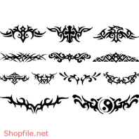 Hình Xăm Vector  Decal Thiết kế Độc Đáo