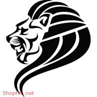 Hình Xăm Vector  Decal Thiết kế Đầu Thú Ấn Tượng