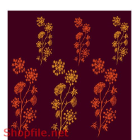 pattern Vector Cây H0a