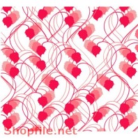 pattern Vector Hoa Vòng Xoắn