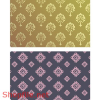 Vector Mẩu pattern Họa tiết hoa văn