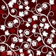 Vector Mẩu pattern hoa ngôi sao