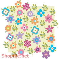 Mẩu Trang Trí Hoa Với Những Màu Sắc Rực Rở