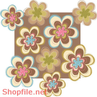 Mẩu Trang Trí Hoa Với Những Màu Sắc Rực Rở