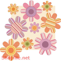 Mẩu pattern flower độc đáo