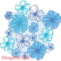 Mẩu pattern flower độc đáo