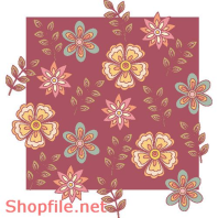 Mẩu pattern flower độc đáo