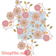 Mẩu pattern flower độc đáo