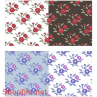 Mẩu pattern flower độc đáo