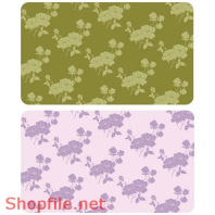 Vector Mẩu pattern Hoa với những màu sắc rực rở