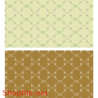 Vector Mẩu pattern Hoa với những màu sắc rực rở