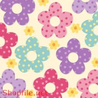Vector Pattern Decorator Flower