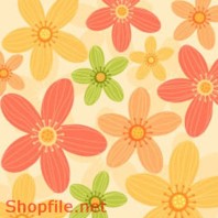 Vector Pattern Decorator Flower
