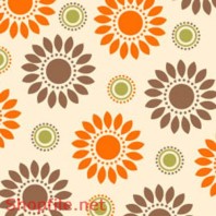 Mẩu Pattern Cây Hoa Lá