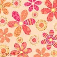 Mẩu Pattern Cây Hoa Lá