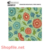 vector Mẩu Flower Họa Tiết