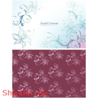 Đồ họa hoa văn flower tươi sáng