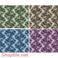 Flower màu nền liền mạch