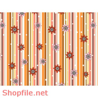 Pattern Decorator Flower vector stye