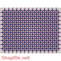 Pattern Decorator Flower vector stye