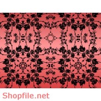 Pattern Decorator Flower vector stye