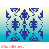 Pattern Decorator Flower vector stye