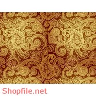 Mẩu hoa trang trí với những màu sắc rực rở