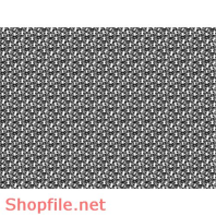 Mẩu hoa trang trí với những màu sắc rực rở