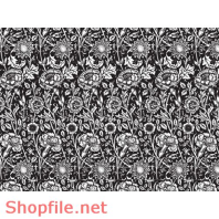 Mẩu thiết kế hoa văn họa tiết caro