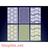 Mẩu thiết kế hoa văn họa tiết caro