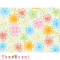 Pattern vector hoa đẹp