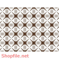 Hoa văn phổ biến vector decorator